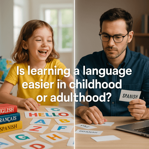 آیا یادگیری زبان در کودکی ساده‌تر است یا در بزرگسالی؟ (بررسی علمی)